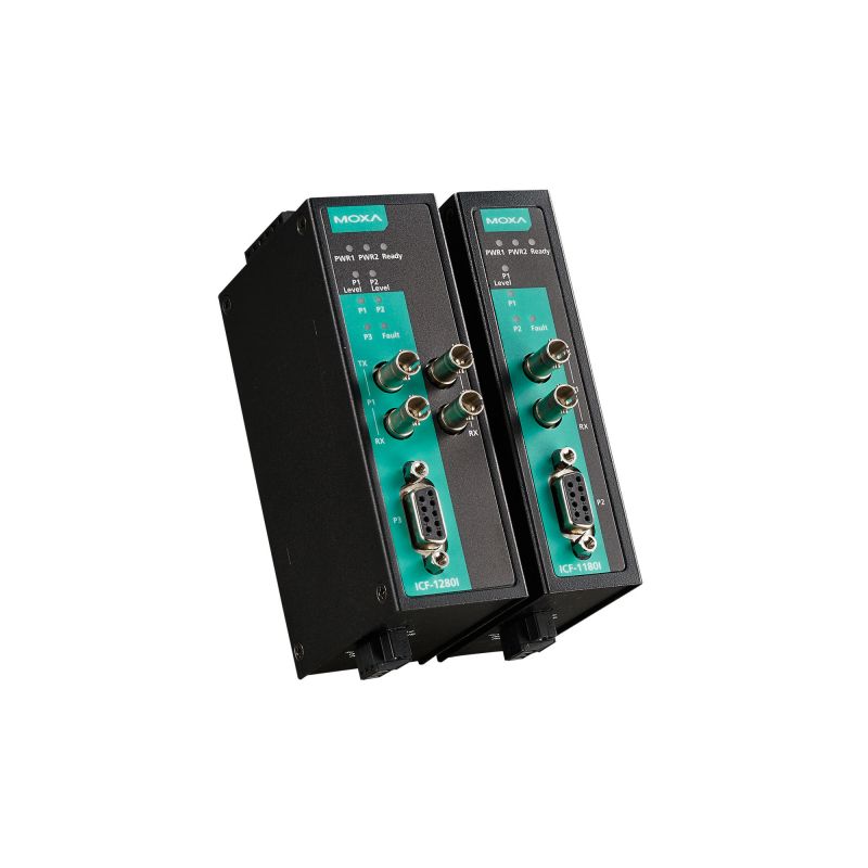 その他 ma China MOXA ICF-1180I-S-ST Industrial PROFIBUS-to-fiber Converter